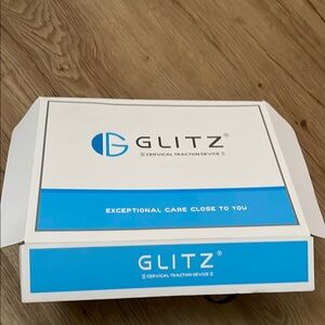 Glitz Blue and White Care Device